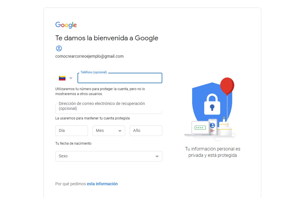 gmail paso 4