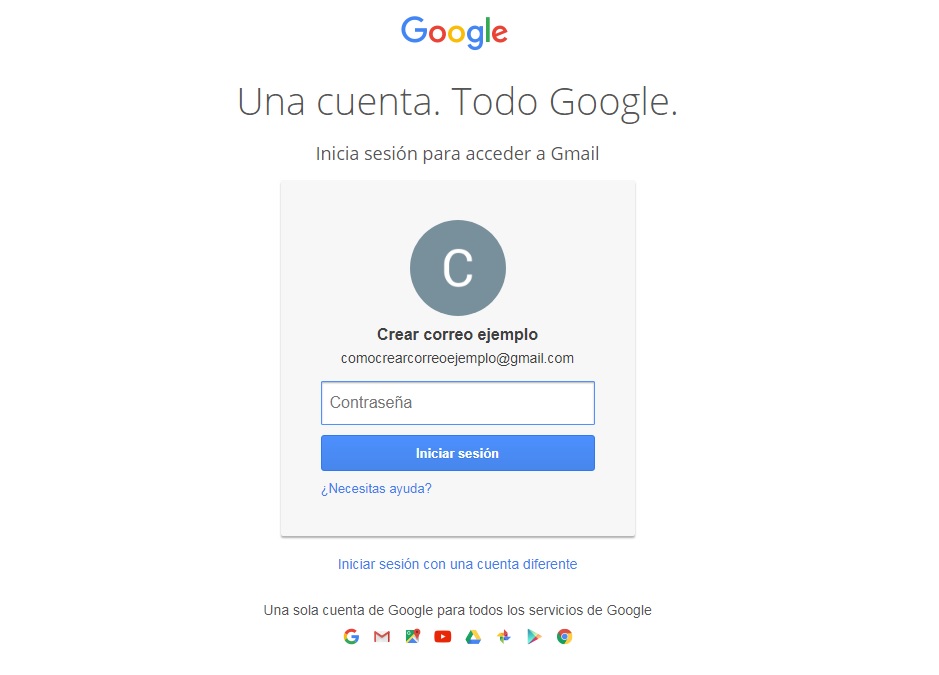 iniciar sesion gmail chrome 3