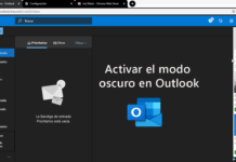 Activa el modo oscuro en Outlook o Hotmail Habilitar el modo oscuro en Outlook